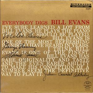 EVERYBODY DIGS BILL EVANS/BILL EVANS/ビル・エヴァンス｜JAZZ 