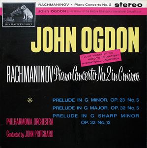 JOHN OGDON / ジョン・オグドン / RACHMANINOV: PIANO CONCERTO NO.2 IN C MINOR