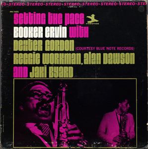 BOOKER ERVIN / ブッカー・アーヴィン / SETTING THE PACE