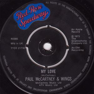 MY LOVE/PAUL MCCARTNEY & WINGS/ポール・マッカートニー&ウィングス 