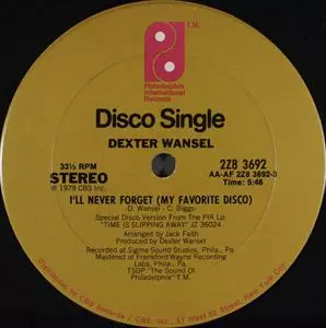 DEXTER WANSEL / デクスター・ワンセル / I'LL NEVER FORGET