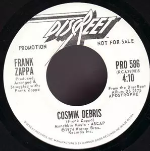 COSMIK DEBRIS/FRANK ZAPPA (& THE MOTHERS OF INVENTION)/フランク