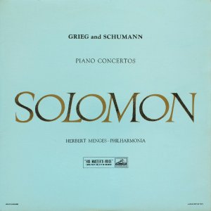 SOLOMON (SOLOMON CUTNER) (PIANO) / ソロモン (ソロモン・カットナー) / GRIEG AND SCHUMANN: PIANO CONCERTOS