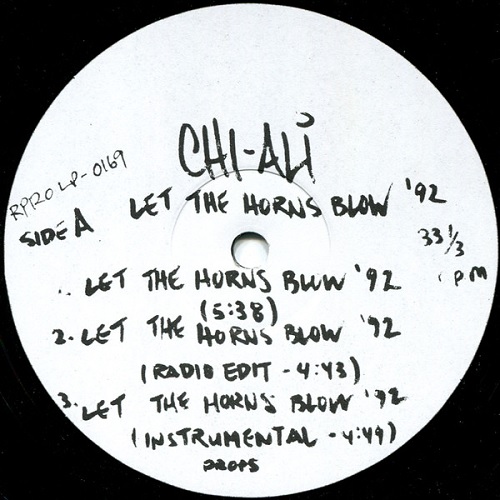 CHI-ALI / LET THE HORNS BLOW '92