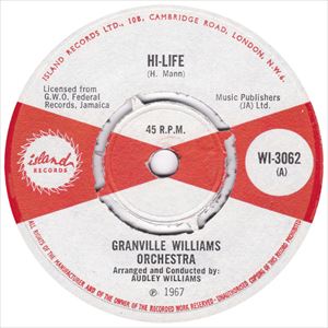 GRANVILLE WILLIAMS / グランバイル・ウイリアムス / HI-LIFE