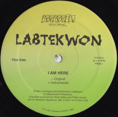 LABTEKWON / I AM HERE