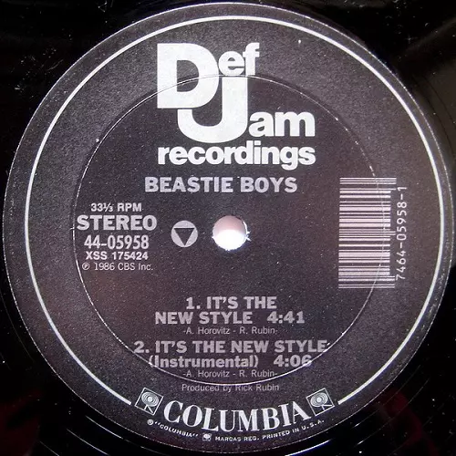 IT'S THE NEW STYLE / PAUL REVERE /BEASTIE BOYS/ビースティ