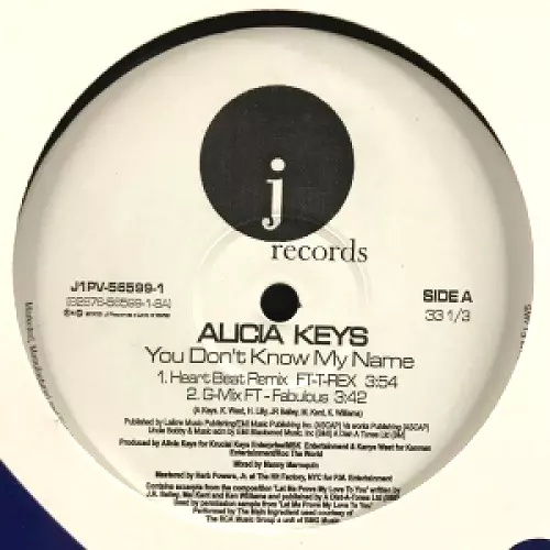 YOU DON'T KNOW MY NAME/ALICIA KEYS/アリシア・キーズ｜HIPHOP