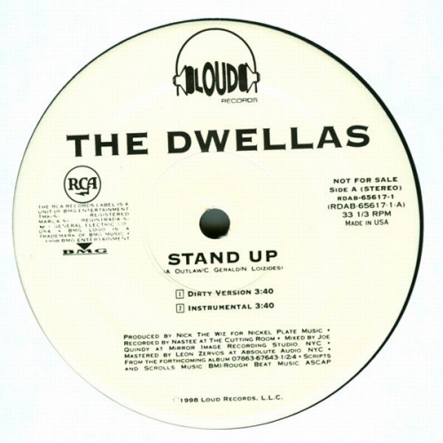 CELLA DWELLAS (THE DWELLAS) / STAND UP 12" (PROMO)