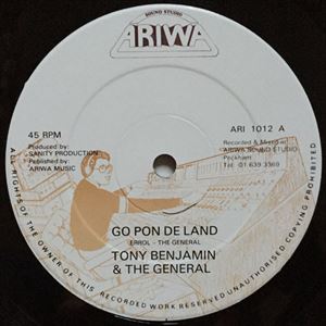 TONY BENJAMIN / トニー・ベンジャミン / GO PON DE LAND