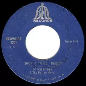 【廃盤】 ビヨンド・ザ・リミット SOCK IT TO ME - BABY! / I NEVER HAD IT BETTER/MITCH RYDER & THE