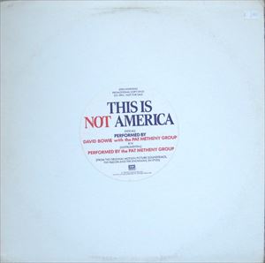 DAVID BOWIE / デヴィッド・ボウイ / THIS IS NOT AMERICA