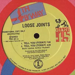 LOOSE JOINTS / ルーズ・ジョインツ / TELL YOU
