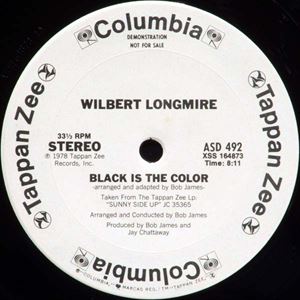 WILBERT LONGMIRE / ウィルバート・ロングマイアー / BLACK IS THE COLOR