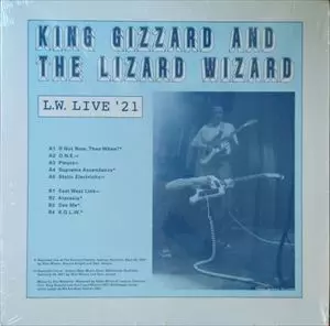 KING GIZZARD AND THE LIZARD WIZARD / キング・ギザード&ザ・リザード・ウィザード / L.W. LIVE '21