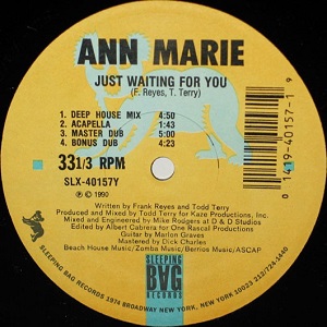 ANN MARIE / JUST WAITING FOR YOU