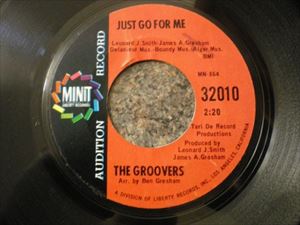 GROOVERS (HOUSE) / JUST GO FOR ME / I'M A BASHFUL GUY