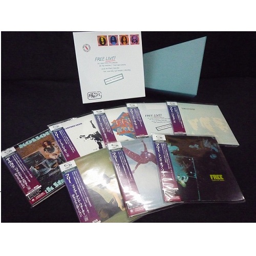 紙ジャケット SHM-CD 9タイトル フリー・ライヴBOXセット/FREE/フリー 