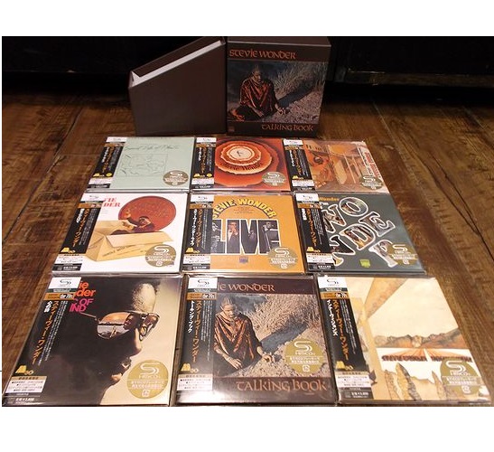 STEVIE WONDER / スティーヴィー・ワンダー / 紙ジャケットSHM-CD 9タイトル「トーキング・ブック」BOXセット