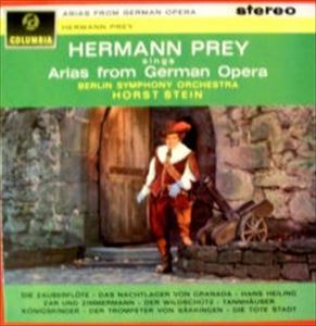 HERMANN PREY / ヘルマン・プライ / ARIA FROM GERMAN OPERAS