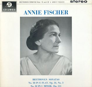 ANNIE FISCHER / アニー・フィッシャー / BEETHOVEN:PIANO SONATA NO.18&32