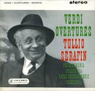 TULLIO SERAFIN / トゥリオ・セラフィン / VERDI:OVERTURES & PRELUDES