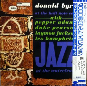 ハーフ・ノートのドナルド・バードVOL.1/DONALD BYRD/ドナルド・バード