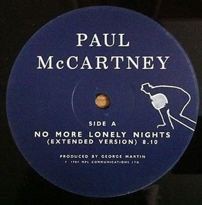 PAUL McCARTNEY / ポール・マッカートニー / NO MORE LONELY NIGHTS
