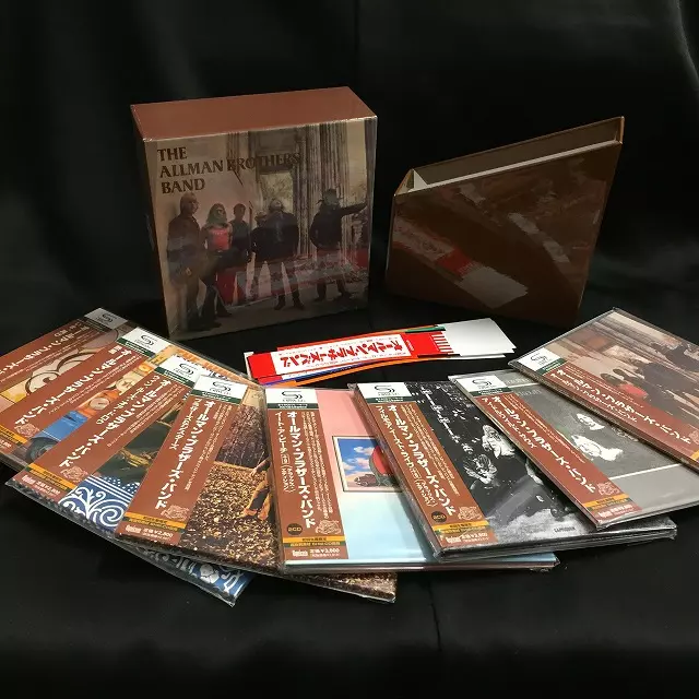 バンドCDまとめ売り 紙ジャケット SHM-CD 8タイトル オールマン・ブラザーズ・バンドBOX