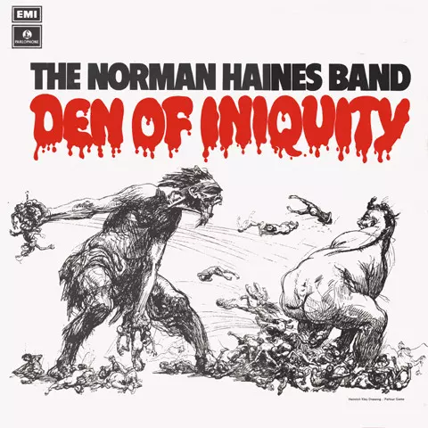 THE NORMAN HAINES BAND / ノーマン・ヘインズ・バンド / DEN OF INIQUITY / DEN OF INIQUITY