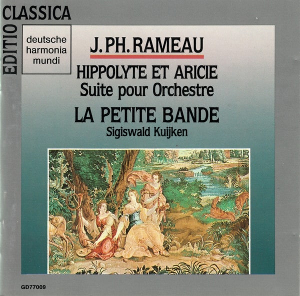 SIGISWALD KUIJKEN / シギスヴァルト・クイケン / RAMEAU: HIPPOLYTE ET ARICIE - SUITE