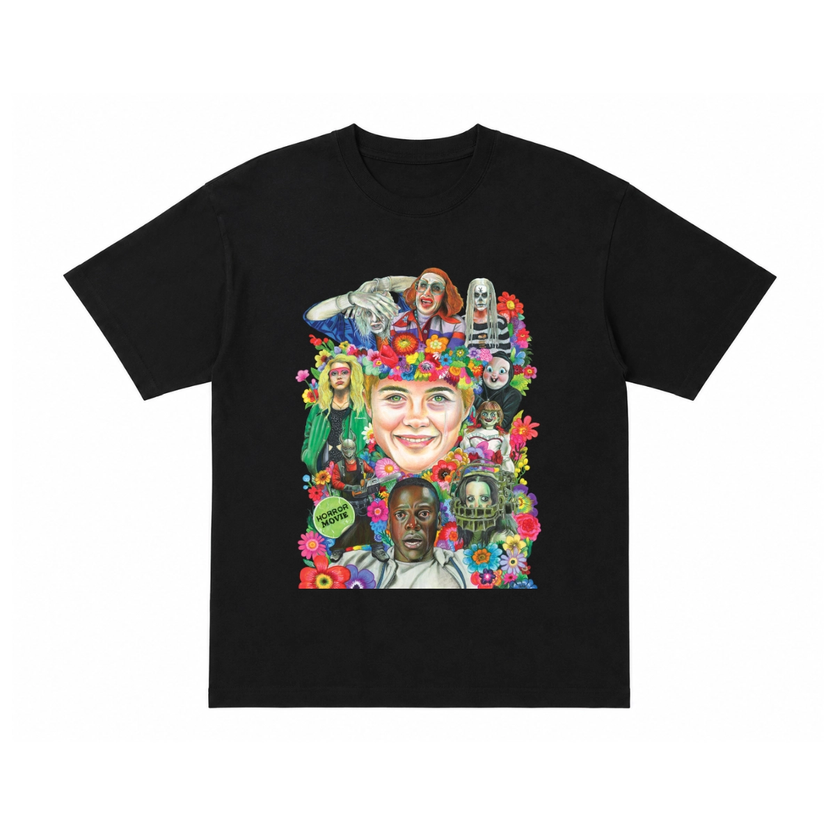 ホラー映画約110本まとめ売りセット ホラー映画超近現代史 Tシャツ (SIZE M)/DU BOOKSオリジナルグッズ