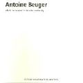ANTOINE BEUGER / アントワン・ボイガー / SILENT HARMONIES IN DISCRETE CONTINUITY, SERIES 1