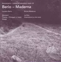 LUCIANO BERIO/BRUNO MADERNA / ルチアーノ・ベリオ/ブルーノ・マデルナ / ACOUSMATRIX - HISTORY OF ELECTRONIC MUSIC 7
