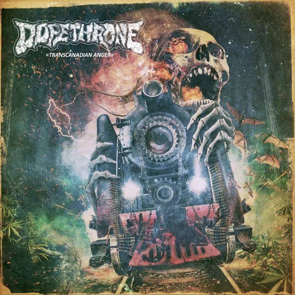 DOPETHRONE  / TRANSCANADIAN ANGER<PAPERSLEEVE>