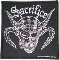 SACRIFICE(JAPAN) / サクリファイス / CREST OF BLACK <パッチ>