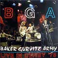 BAKER GURVITZ ARMY / ベイカー・ガーヴィッツ・アーミー / LIVE IN DERBY '75