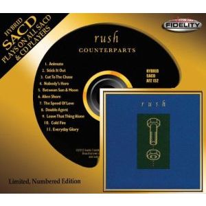 RUSH / ラッシュ / COUNTERPARTS<HYBRID SACD / LIMITED, NUMBERED EDITION>