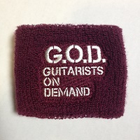 G.O.D. GUITARISTS ON DEMAND / ギタリスツ・オン・デマンド / リストバンド