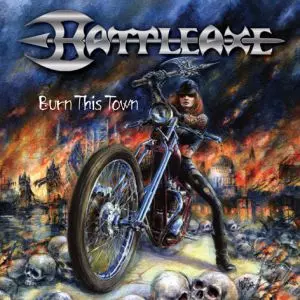 H*i様 BATTLEAXE / BURN THIS TOWN 国内盤CD BURN THIS TOWN<DIGI>/BATTLEAXE/バトルアックス｜HARDROCK
