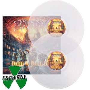 EXODUS / エクソダス / BLOOD IN, BLOOD OUT<LP / CLEAR VINYL>