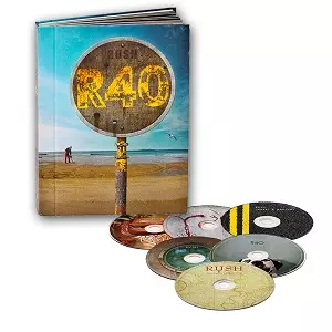 【未開封】RUSH/R40～ラッシュ40周年記念 ハードカバーBlu-ray R40~ラッシュ40周年記念ブルーレイ6枚組 日本製ハードカバー56P写真集