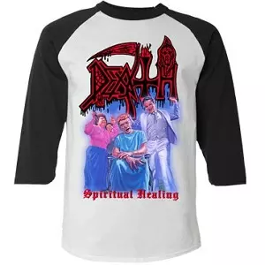SPIRITUAL HEALING<RAGLAN STYLE SHIRTS / SIZE:M)/DEATH/デス