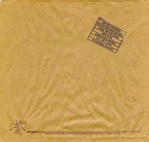 IN THROUGH THE OUT DOOR<REMASTERED ORIGINAL VINYL 1LP>/LED