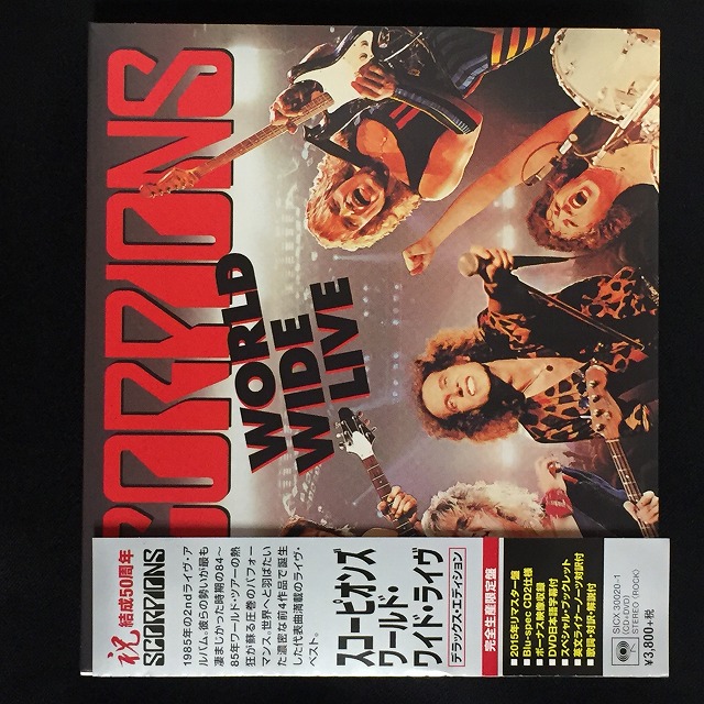 SCORPIONS / スコーピオンズ / WORLD WIDE LIVE / ワールド・ワイド・ライヴ<デラックス・エディションCD+DVD>