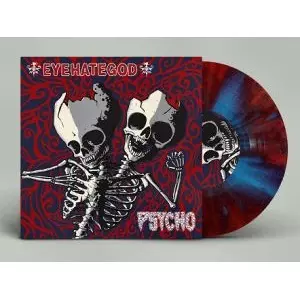 SPLIT (EYEHATEGOD / PSYCHO) / SPLIT<9 " DIEHARD RED/BLUE SLICES VINYL>