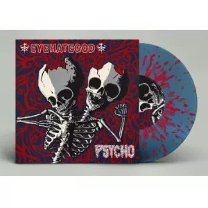 SPLIT (EYEHATEGOD / PSYCHO) / SPLIT<9" BLUE WITH RED SPLATTERS VINYL>