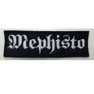 MEPHISTO (METAL) / EMBOSSED LOGO PATCH