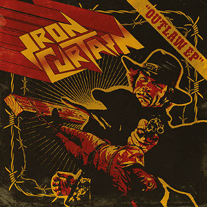 IRON CURTAIN (METAL) / アイアン・カーテン / OUTLAW<7" / CLEAR VINYL>