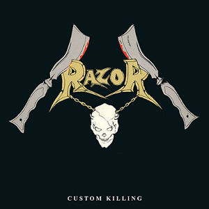 RAZOR / レイザー / CUSTOM KILLING<BLACK VINYL>